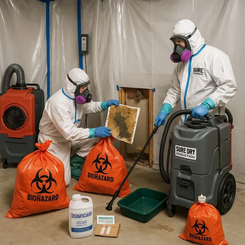 Contaminated Water Handling Protocols process in Creek County, OK